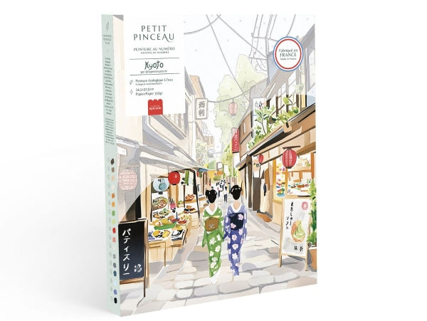 Coffret peinture au numéro - Petit Pinceau Kyoto par La Petite Epicerie LA PETITE EPICERIE