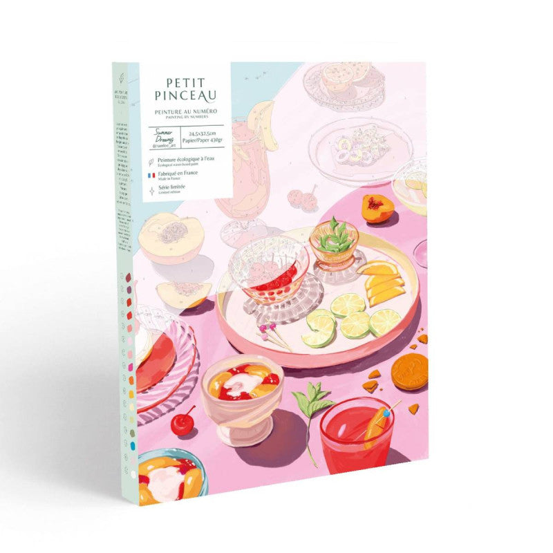 Coffret peinture au numéro - Summer Dreams par Sun Lee LA PETITE EPICERIE