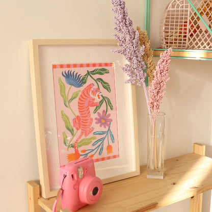 Coffret Peinture au Numéro – Tigre Fleuri | Petit Pinceau x Limistic – La Petite Épicerie LA PETITE EPICERIE
