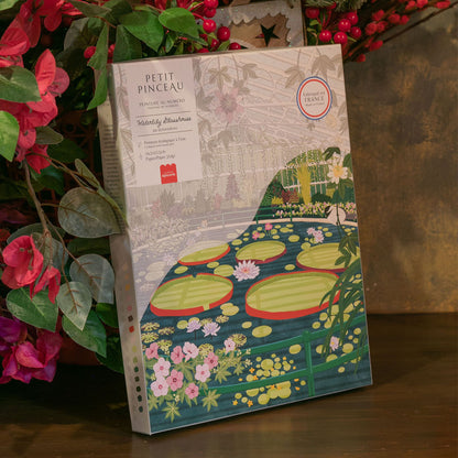 Malen-nach-Zahlen-Kasten – Kleiner Pinsel – Wasserlilie von Elaine Lee