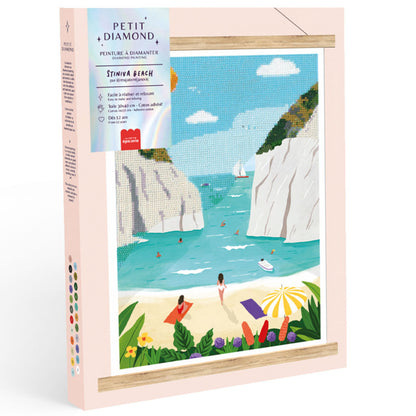 Coffret Petit Diamond - Diamond Painting Stivina Beach par Maja Tomljanovic LA PETITE EPICERIE