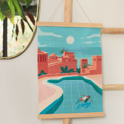 Kleine Diamantbox - Diamond Painting Teneriffa von Petra Lidze