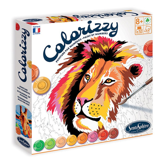 Peinture a numéros Colorizzy Savane sentosphère