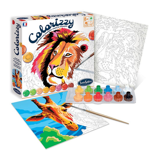 Peinture a numéros Colorizzy Savane sentosphère