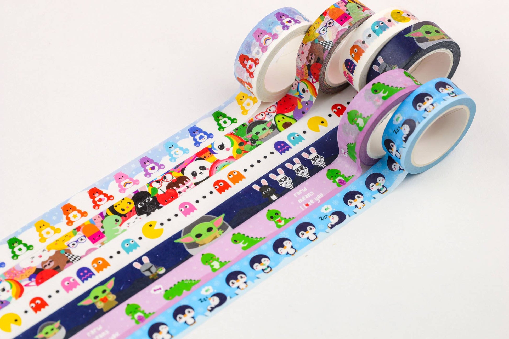 Washi Tape Pac Man – Ruban Adhésif Gaming Rétro Kawaii Studio Inktvis B.V.