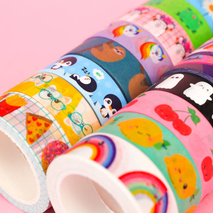 Washi Tape Citron – Ruban Adhésif Décoratif Kawaii & Bullet Journal Studio Inktvis B.V.