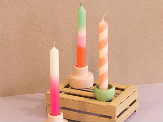 DIY HOME DÉCO - MES BOUGIES DIP DYE - AGRUMES LA PETITE EPICERIE
