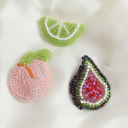 DIY MERCERIE - Mes broches en broderie Luneville LA PETITE EPICERIE