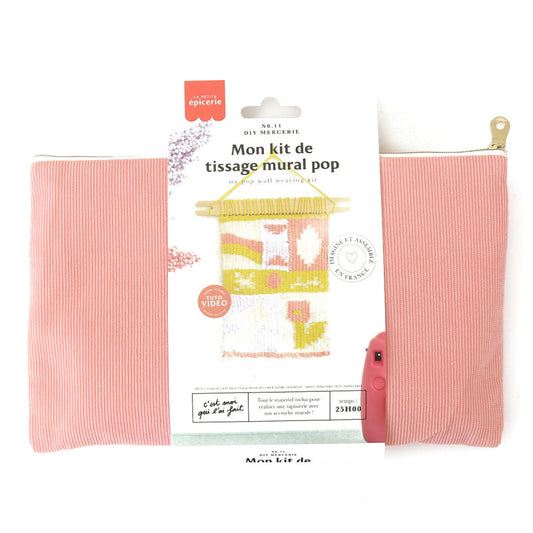 DIY MERCERIE - MON TISSAGE MURAL - POP LA PETITE EPICERIE