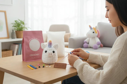 Kit Amigurumi Licorne en crochet JOY!
