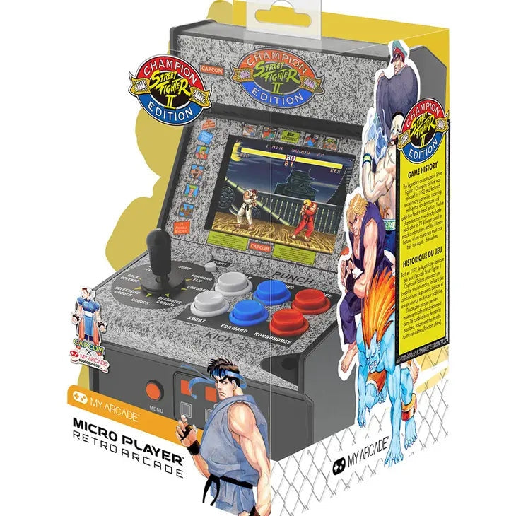 CONSOLE DE JEU - MINI STATION ARCADE – STREET FIGHTER II™ reset club