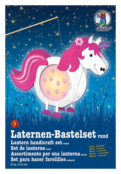 Kit de fabrication de lanternes rondes « licorne » URSUS®