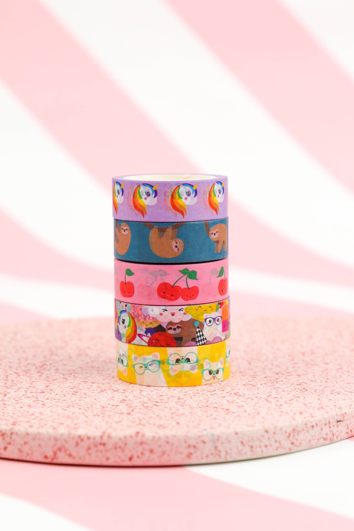 Washi Tape Cerises – Ruban Adhésif Kawaii Scrapbooking & Bullet Journal Studio Inktvis B.V.