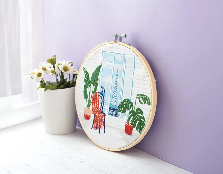 KIT BRODERIE PARTIELLE PARIS Graine Créative