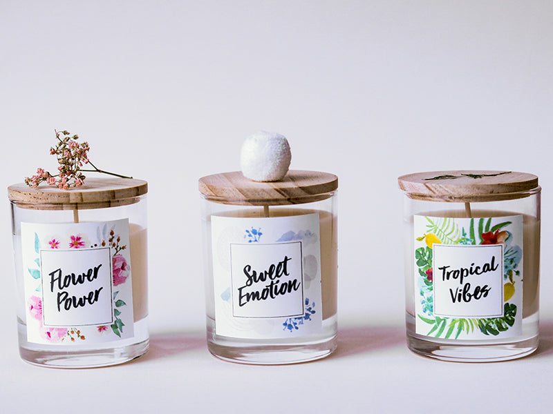 KIT BOUGIE DIY - TROPICAL VIBES LA PETITE EPICERIE