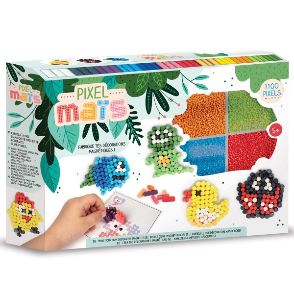 Kit Créatif Pixel Maïs - Magnets déco GRAINE CREATIVE GRAINE CREATIVE