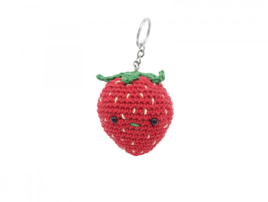 Kit crochet Amigurumi Porte clé Fraise Hardicraft