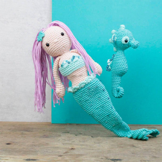 Fabriquez vous-même/DIY Kit Milou Mermaid crochet