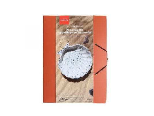 KIT DO IT YOURSELF - MA COUPELLE COQUILLAGE EN JESMONITE LA PETITE EPICERIE