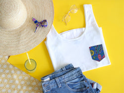 KIT DIY COUTURE - MON DÉBARDEUR WAX- LA PETITE EPICERIE