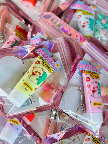 KIT DIY KAWAII PORTE-CLÉS – Activité Loisir Créatif Décoden
