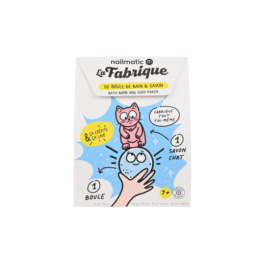 Coffret bain La fabrique de boule de bain & savon Nailmatic