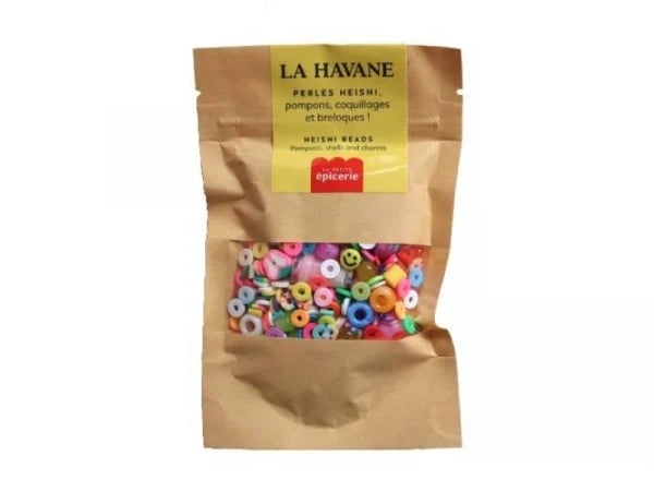 Kit perles heishi et de breloques, fabrication de bijoux - La Havane LA PETITE EPICERIE