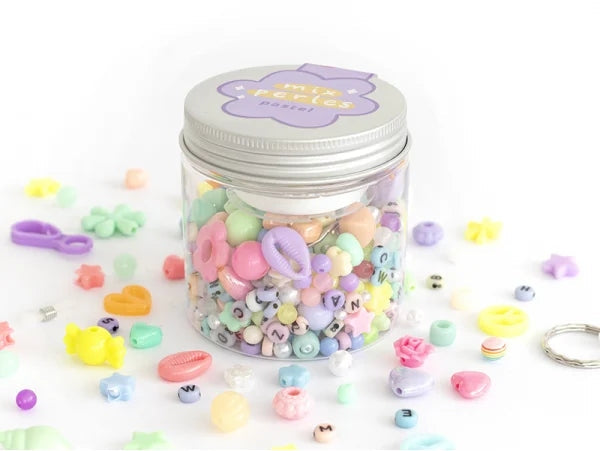 Coffret fabrication de bijoux Mix de perles - Pastel LA PETITE EPICERIE