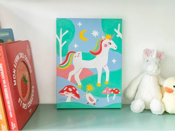 Petit Pinceau Peinture Kids - Licorne et Piou LA PETITE EPICERIE