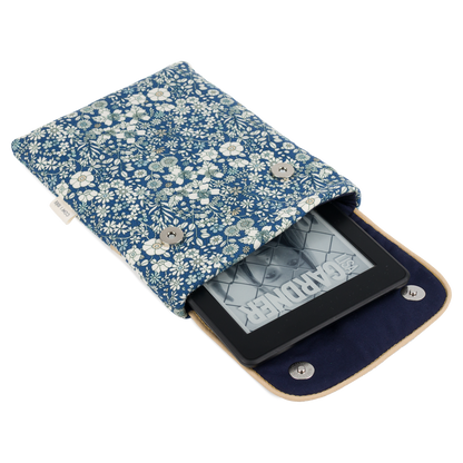 Kit couture pochette liseuse Victor – Étui fleuri rembourré pour Kindle & liseuse 6’’/7’’ Com'1 Idée