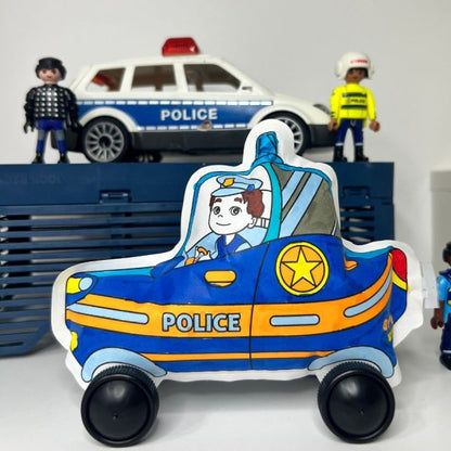 Véhicules de secours : Pompier et Police qui s’illuminent Ara-Créative