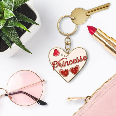 Porte-Clés Paillettes Princesse – Accessoire Femme Brillant JOY!