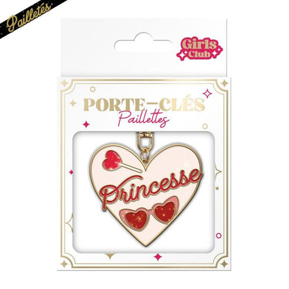 Porte-Clés Paillettes Princesse – Accessoire Femme Brillant JOY!