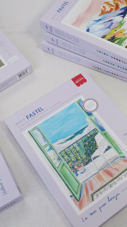 tutoriel vidéo pastel au numéro adulte