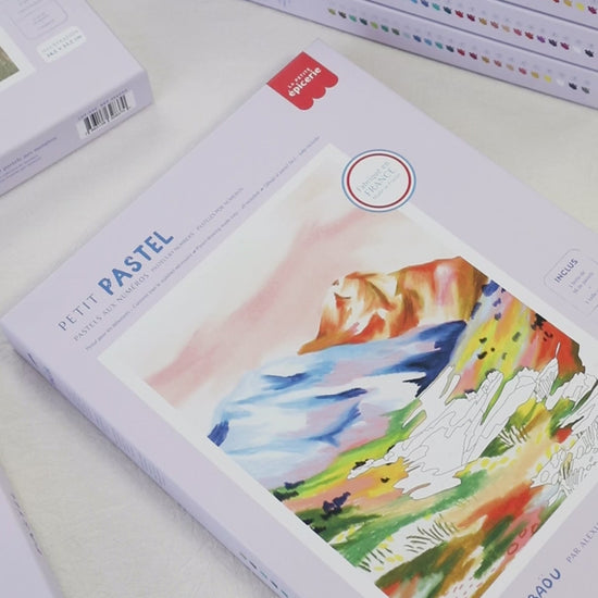 tutoriel vidéo pastel au numéro adulte