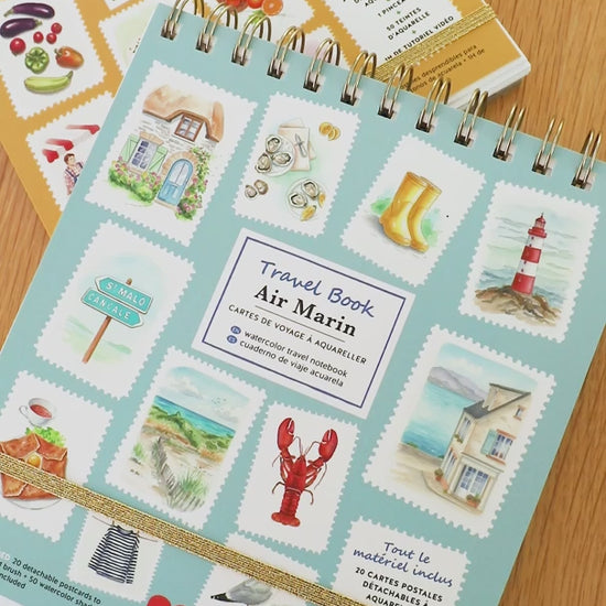 carnet aquarelle debutant 