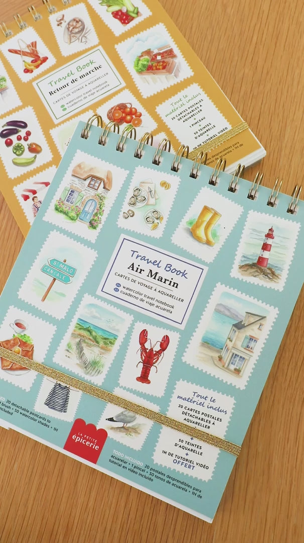 carnet aquarelle debutant 