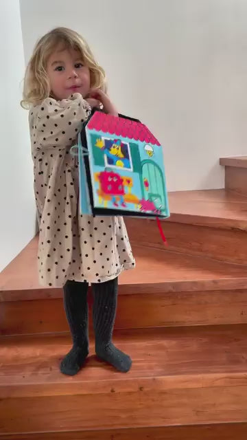 Valisette d’activités Montessori OMY My Day avec jeux de motricité fine et gestes du quotidien pour enfant dès 3 ans