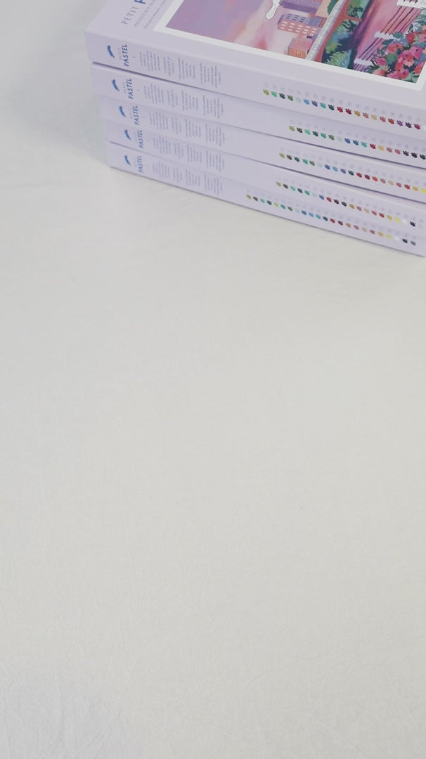 Activité créative pastel par numéro relaxante adulte