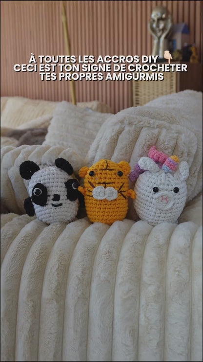Panda Amigurumi Kit – Einfaches Häkeln für Anfänger