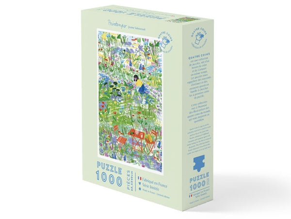 Puzzle Garten Geheimnis von Jeanne Saboureault - 1000 Teile