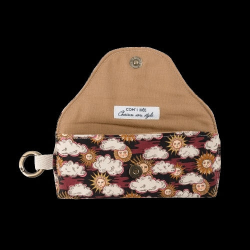 Kit Couture Étui à Lunettes “Calypso” – Étui Liberty Fabrics DIY avec Mousqueton Com'1 Idée