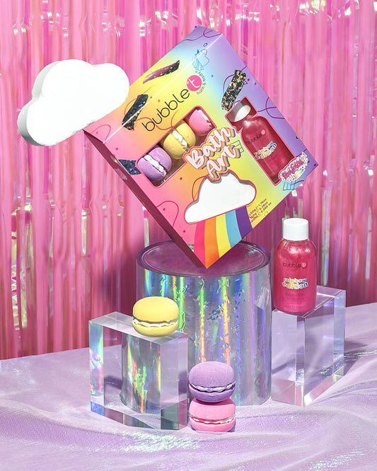 Coffret cadeau Nuage arc-en-ciel Bubble T Cosmetics