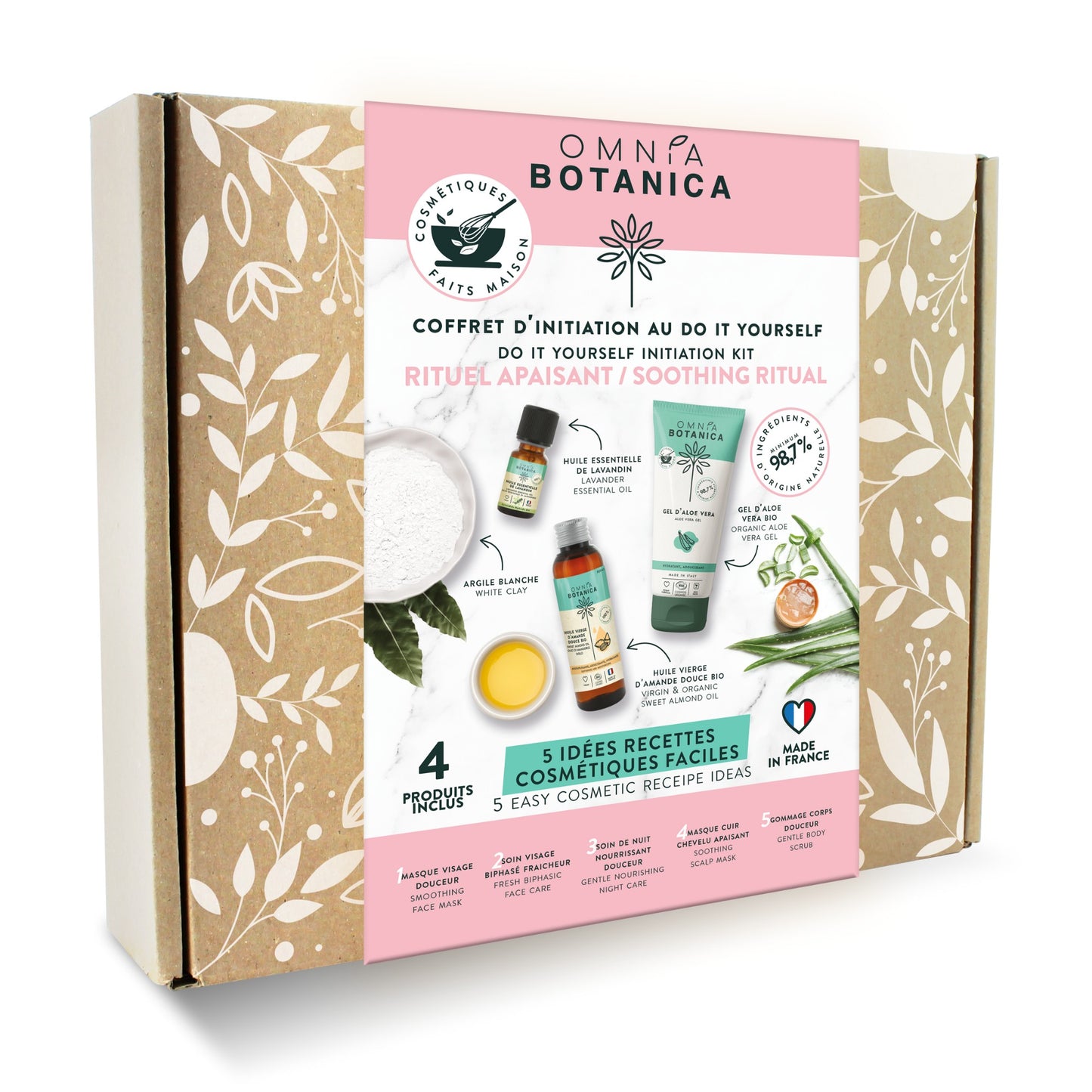 Coffret rituel Apaisant initation Do It Yourself Omnia Botanica