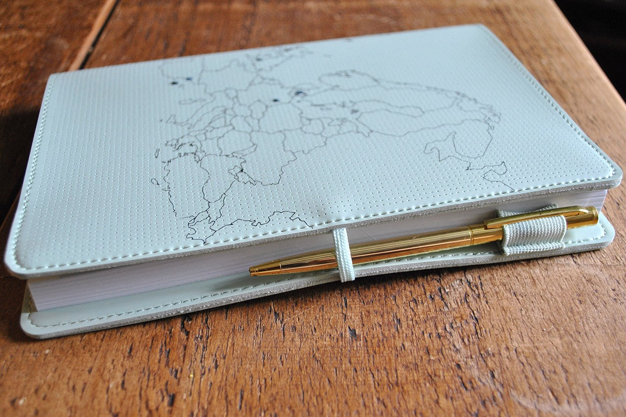 Carnet de Voyage Stitch Europe Menthe Chasing Threads Ltd