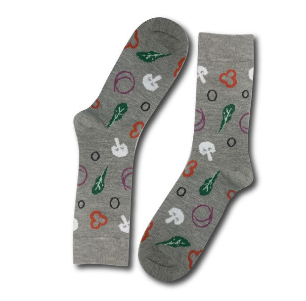 Chaussettes Unisex Pizza Veggies Urban Eccentric