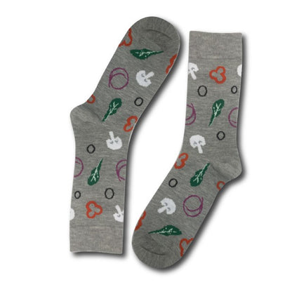 Chaussettes Unisex Pizza Veggies Urban Eccentric
