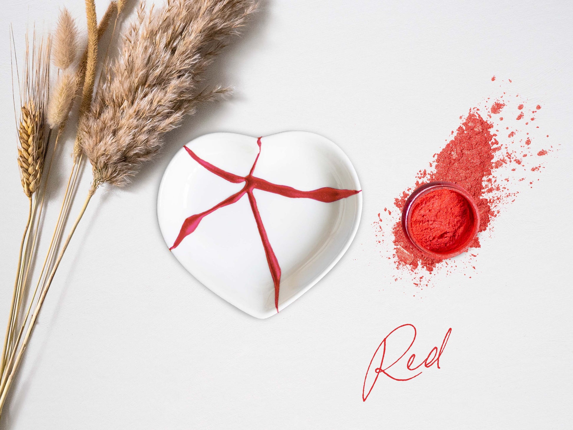 Kit DIY Kintsugi Red Mora Approved