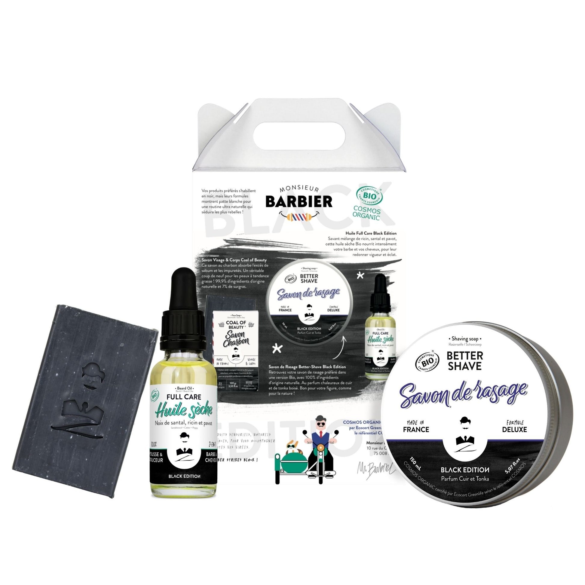 Coffret Black Edition pour Homme Monsieur BARBIER