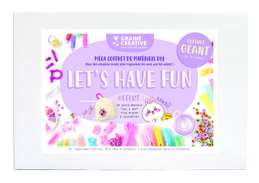 Coffret DIY Kawaii Graine Créative – Kit créatif bijoux et accessoires kawaii GRAINE CREATIVE